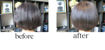 HEAD SPA before-after